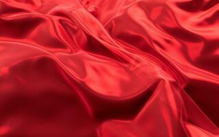 Smooth wave cloth background, 3d rendering. photo