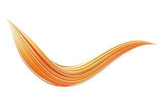 Flowing curve geometry lines, 3d rendering. photo