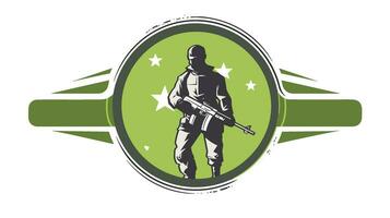 Unveiling the Dynamic Modern Soldier Banner A Visual Tribute to Cutting-Edge Tactical Gear and Advanced Military Excellence vector