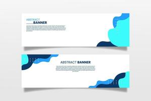 Modern presentation banner template design vector