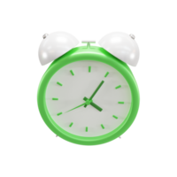 alarm clock 3d rendering icon png