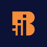 Letter B emblem Unique and Premium Monogram vector
