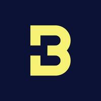 letter B logo vector, letter B business logo, letter B logo company vector
