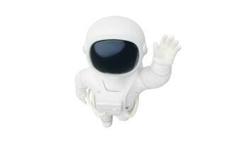 White space man, 3d character, 3d rendering. photo