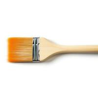 Wide brush isolated photo