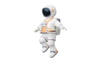 White space man, 3d character, 3d rendering. photo