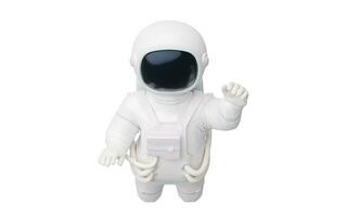 White space man, 3d character, 3d rendering. photo