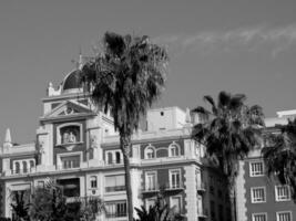 the city of Malaga in spain photo