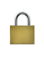 gyllene nyckel låst, transparent bakgrund png