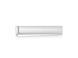 rond blanc mat aluminium tube avec casquette pour effervescent ou carbone comprimés, pilules, vitamines. transparent Contexte png