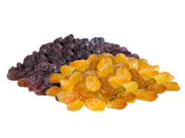 Organic dried Raisins transparent background png