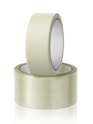 Two rolls of colorful masking tape, transparent background png