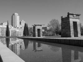 the city of Madrid in spain photo