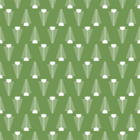 Christmas trees seamless pattern png