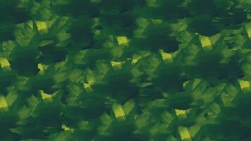 Camouflage texture in green and yellow tones, created in the style of a hand-painted painting, digital art photo