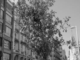 Madrid city in spain photo