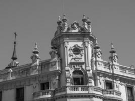 Madrid city in spain photo