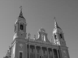 madrid city in spain photo