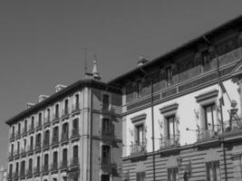 madrid city in spain photo