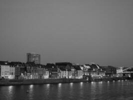 maastricht city in the netherlands photo