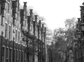 maastricht at the maas river in the netherlands photo