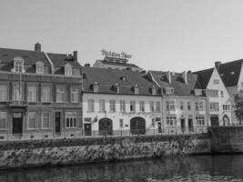 summer time at maastricht in the netherlands photo