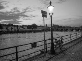 summer time at maastricht in the netherlands photo