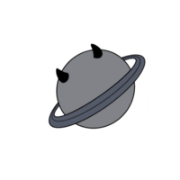 illustration de une Saturne png