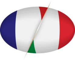 le rugby compétition France v Italie png