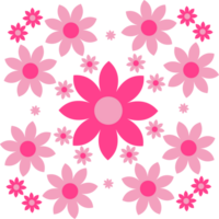 Rosa Blume Blütenblatt Dekoration png