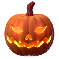 3D Isolated Cute Halloween Illustration png