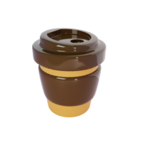 Coffee Cup 3D Icon png