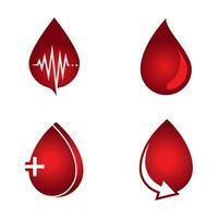 Blood Donation logo vector