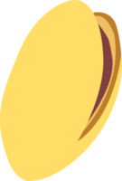 een geel pistache png