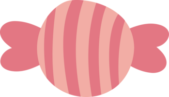 un' rosa caramella png