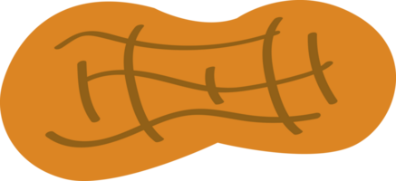 a brown peanut png