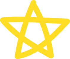 a yellow star png