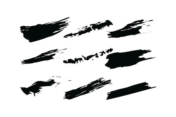 Grunge brush collection design element