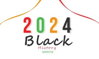 National black history month. background, banner, card, poster, template. Vector illustration.