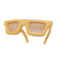 Gafas de sol para viaje herramientas 3d ilustración png