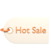 3d marketing tag label png