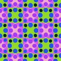 Seamless pattern retro vintage style 90 70s or 80s on Seamless pattern design. photo