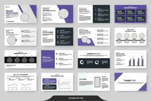 presentation templates and Business Proposal for slide infographics elements background, Use for presentation background, brochure design, website slider, landing page, annual report vector