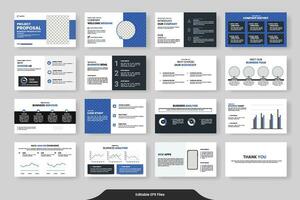 presentation templates and Business Proposal for slide infographics elements background, Use for presentation background, brochure design, website slider, landing page, annual report vector