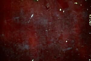 Old dark red rusty metal panel background texture photo