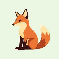 Fox Vector Cute Fox Cartoon Symbol