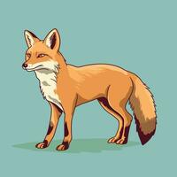 Fox Vector Cute Fox Cartoon Symbol