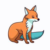 Fox Vector Cute Fox Cartoon Symbol