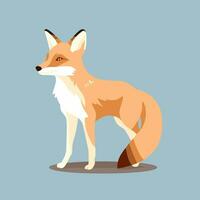 Fox Vector Cute Fox Cartoon Symbol