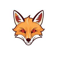 Fox Vector Cute Fox Cartoon Symbol